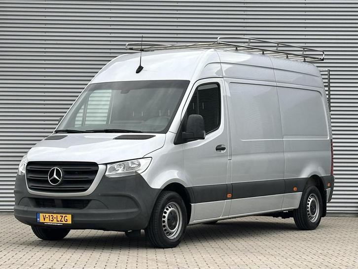 Mercedes-Benz Sprinter 314 2.2 CDI L2H2 Automaat zilver grij, Auto's, Bestelwagens en Lichte vracht, Bedrijf, Te koop, ABS, Achteruitrijcamera
