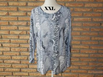 (171)- blouse femme t.XXL noire grise - raindream - beschikbaar voor biedingen