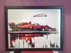 POSTER Ferrari autografato da Charles Leclerc, Nieuw, Sport, A4 of kleiner, Verzenden