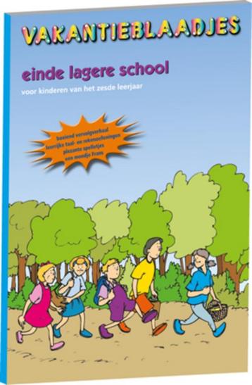 Vakantieblaadjes - Einde lagere school disponible aux enchères