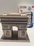 Arc De Triomphe 3D puzzel, Hobby & Loisirs créatifs, Comme neuf, Enlèvement ou Envoi, Moins de 500 pièces, Rubik's Cube ou Puzzle 3D
