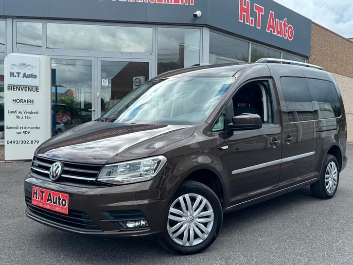 Volkswagen caddy maxi1.4 TGI/CNG/AARDGAS 7 zitplaatsen euro6, Auto's, Volkswagen, Bedrijf, Te koop, Caddy Maxi, ABS, Airbags, Airconditioning