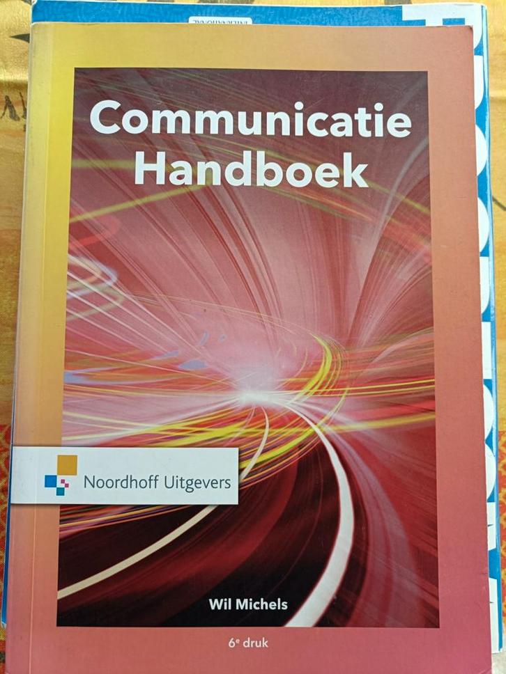 Wil Michels - Communicatie handboek, Boeken, Economie, Management en Marketing, Zo goed als nieuw, Ophalen of Verzenden