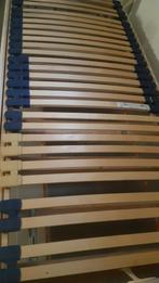 3 sommiers à lattes, pieds et embouts réglables, Enlèvement, Comme neuf