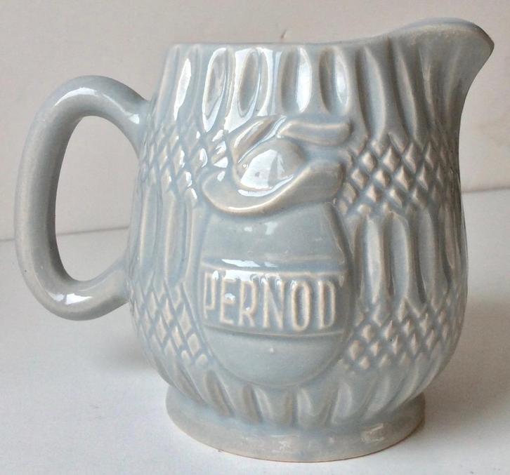Pernod waterkan - Coceram - vintage, Huis en Inrichting, Keuken | Servies, Zo goed als nieuw, Overige typen, Overige stijlen, Keramiek