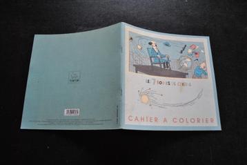 Cahier à colorier Les 7 boules de cristal 1998 Tintin Hergé beschikbaar voor biedingen