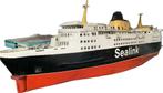 Model van een houten boot - Car Ferry - 1:87 e SEALINK, Hobby en Vrije tijd, Modelbouw | Boten en Schepen, Overige merken, Gebruikt