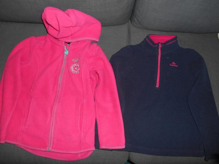 set van 3 vesten + 2 truien maat 6 jaar, Kinderen en Baby's, Kinderkleding | Maat 116, Gebruikt, Meisje, Trui of Vest, Ophalen of Verzenden