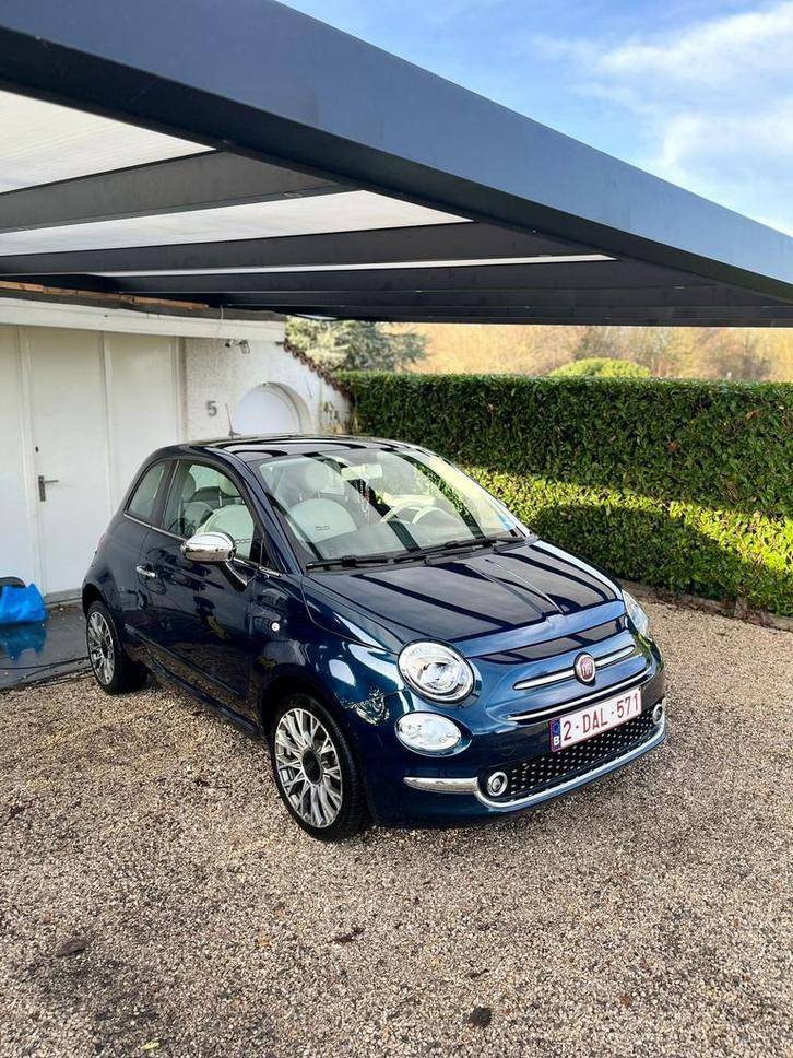 Fiat 500 70.000km 2018 Diesel, Autos, Fiat, Particulier, Bluetooth, Essence, Euro 6, Cuir, Enlèvement