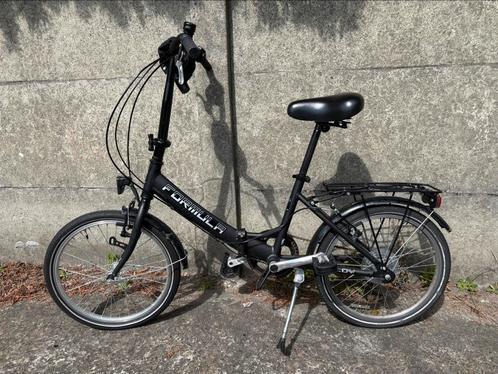 Plooifiets, Formula, zwart, Fietsen en Brommers, Fietsen | Vouwfietsen, Gebruikt, Dames, Overige merken, Deels opvouwbaar, Versnellingen