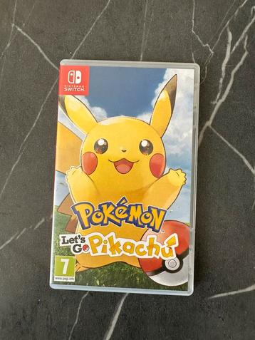 Pokemon lets go pikachu, Enlèvement, Comme neuf