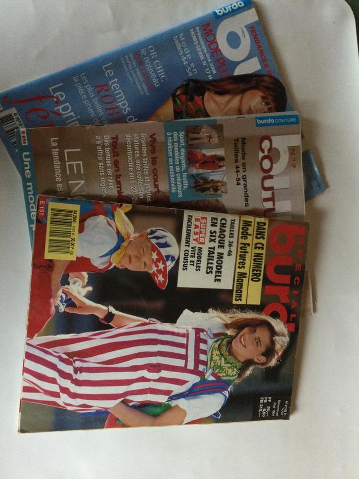 BURDA-TIJDSCHRIFTEN, Boeken, Mode, Gelezen