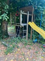 Speeltoestel voor kinderen in hout, Kinderen en Baby's, Speelgoed | Buiten | Speeltoestellen, Ophalen, Gebruikt, Glijbaan