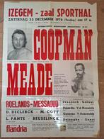 Oude zeldzame affiche bokskamp Coopman - Meade 1976, Ophalen of Verzenden, Zo goed als nieuw
