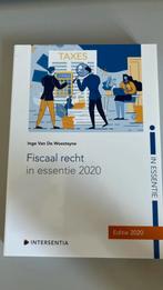 Inge Van De Woesteyne - Fiscaal recht in essentie 2020, Boeken, Ophalen of Verzenden, Nieuw, Nederlands, Inge Van De Woesteyne