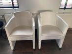 2 fauteuils cuir Zymbioz, Huis en Inrichting, Ophalen, Gebruikt, Leer