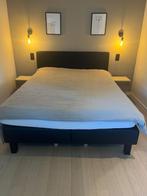 Boxspring, Ophalen, Overige materialen, Gebruikt, Zwart