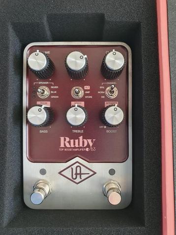 Ruby top boost amplifier '63