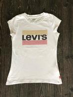 Witte Levi’s t-shirt maat 164, Enfants & Bébés, Comme neuf, Fille, Chemise ou À manches longues, Enlèvement ou Envoi