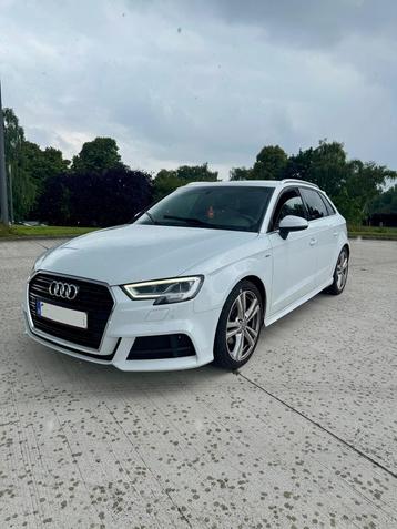 Audi A3 sportback 3 X sline 08/2017. 168.000km, Autos, Audi, Bluetooth, Achat, Particulier, A3