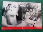 Peugeot 205 CJ - 2 publicités papier - 1988, Autres types, Utilisé, Enlèvement ou Envoi
