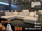 VB Zetels NIEUW in Grijs stof 304x198x148cm +Gratis Levering, Ophalen of Verzenden, Nieuw, Grijs