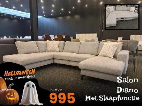 VB Zetels NIEUW in Grijs stof 304x198x148cm +Gratis Levering, Huis en Inrichting, Zitzakken, Nieuw, Grijs, Ophalen of Verzenden