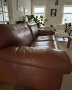 Tweezit in 100% echt leder, geen kunstleder, Huis en Inrichting, Ophalen, 100 tot 125 cm, Modern klassiek, Tweepersoons