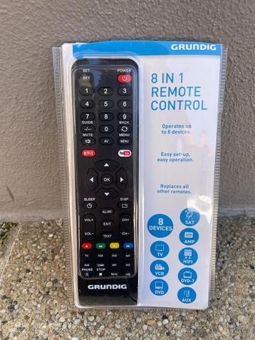 Grundig universele afstandsbediening beschikbaar voor biedingen