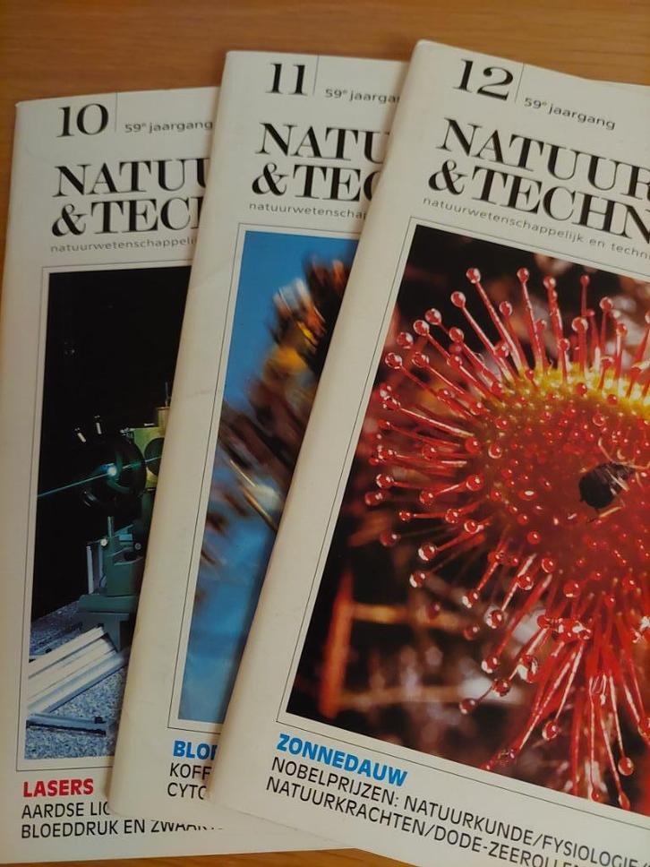 Natuur & Techniek - maandblad - (in totaal 97 nrs), Verzamelen, Tijdschriften, Kranten en Knipsels, Tijdschrift, 1980 tot heden