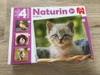 4-in-1 puzzels dieren 3+, Kinderen en Baby's, Ophalen, Minder dan 10 stukjes, Zo goed als nieuw, 2 tot 4 jaar