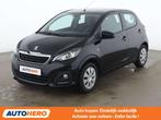Peugeot 108 1.0 VTi Active (bj 2018, automaat), Auto's, Stof, Gebruikt, Zwart, 998 cc