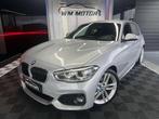BMW 1 Serie 116 d // PACK M // Garantie 12 Mois (bj 2016), 1 Reeks, Gebruikt, Zwart, 116 pk