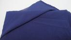 1,80m/1,45m Tissu léger uni bleu marine, Bleu, Polyester, Enlèvement ou Envoi, 30 à 200 cm