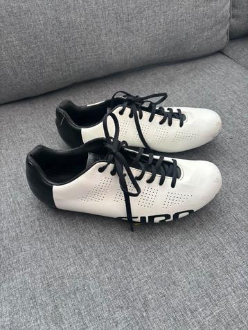 Giro Empire maat 41 Carbon zool White/Black  beschikbaar voor biedingen
