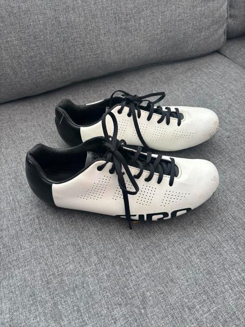 Giro Empire maat 41 Carbon zool White/Black, Fietsen en Brommers, Fietsaccessoires | Fietskleding, Gebruikt, Schoenen, Overige maten