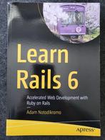 Learn Rails 6 - Livre, Livres, Informatique & Ordinateur, Internet ou Webdesign, Enlèvement ou Envoi, Neuf