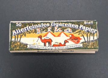 Feuilles de cigarettes allemandes Efka Pyramids wo2, Enlèvement ou Envoi, Autres, Autres types