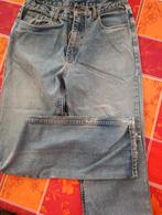 Blauwe jeansbroek maat W32/L32, size 48, 100% katoen, Ophalen of Verzenden, Gedragen