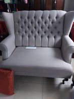 Chesterfield salon. Tweezit en 2 enkel, Huis en Inrichting, Zetels | Zetels en Chaises Longues, Ophalen of Verzenden, Zo goed als nieuw