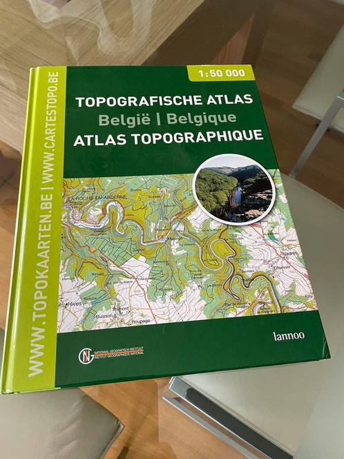 Topografische Atlas België / Atlas Topographique Belgique 1:, Boeken, Atlassen en Landkaarten, Nieuw, Overige atlassen, België