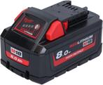 Milwaukee Batería M18 High Output 8.0Ah - M18HB8, Bricolage & Construction, Enlèvement, Neuf