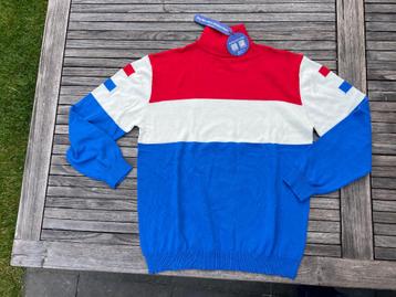 Vintage trui 60S and 70s retro race trui, XL beschikbaar voor biedingen