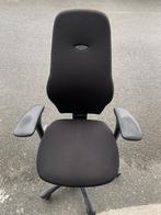 Chaise de bureau ergonomique Kinnarps PLUS (6) 4D, Comme neuf, Noir, Chaise de bureau, Ergonomique