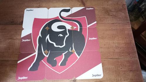 Brouwerijbierserie onderzetters die een Jupiler-puzzel vorme, Verzamelen, Biermerken, Zo goed als nieuw, Viltje(s), Jupiler, Ophalen of Verzenden