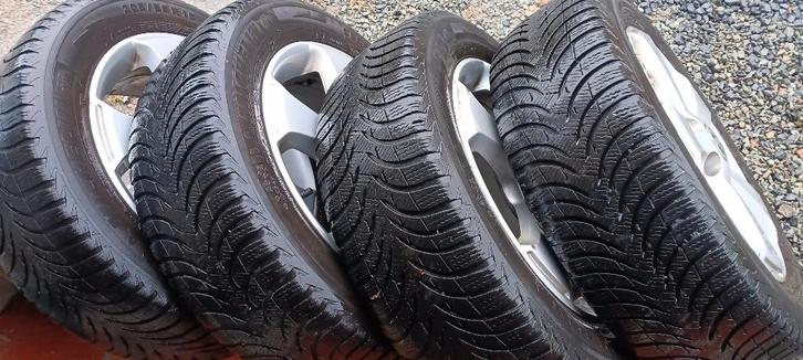 Winterbanden met velgen, Auto-onderdelen, Banden en Velgen, Velg(en), Winterbanden, 16 inch, 205 mm, Personenwagen, Gebruikt, Ophalen