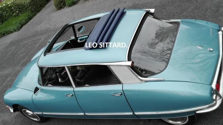 Blauw Webasto vouwdak voor Citroen DS CX of andere oldtimers, Auto-onderdelen, Carrosserie, Alfa Romeo, Amerikaanse onderdelen