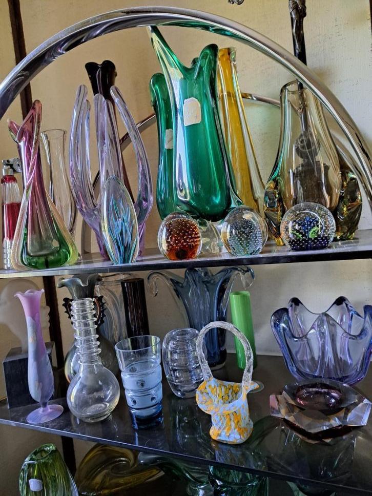 Glas Kristal o/a Murano Seguso doyen Ruppel Boom V.S.Lambert, Antiek en Kunst, Antiek | Glaswerk en Kristal, Ophalen