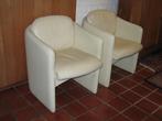 2 zetels vintage Jos Geerebaert, Enlèvement ou Envoi, Utilisé, Cuir