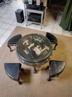 Chinees theetafeltje met 4 stoeltjes, Ophalen